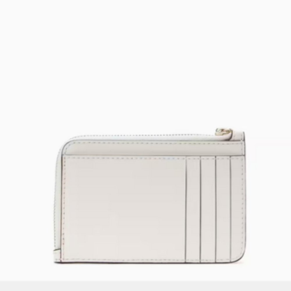 Kate Spade Wild Petal Medium L-Zip Card Holder - Picture 5 of 5